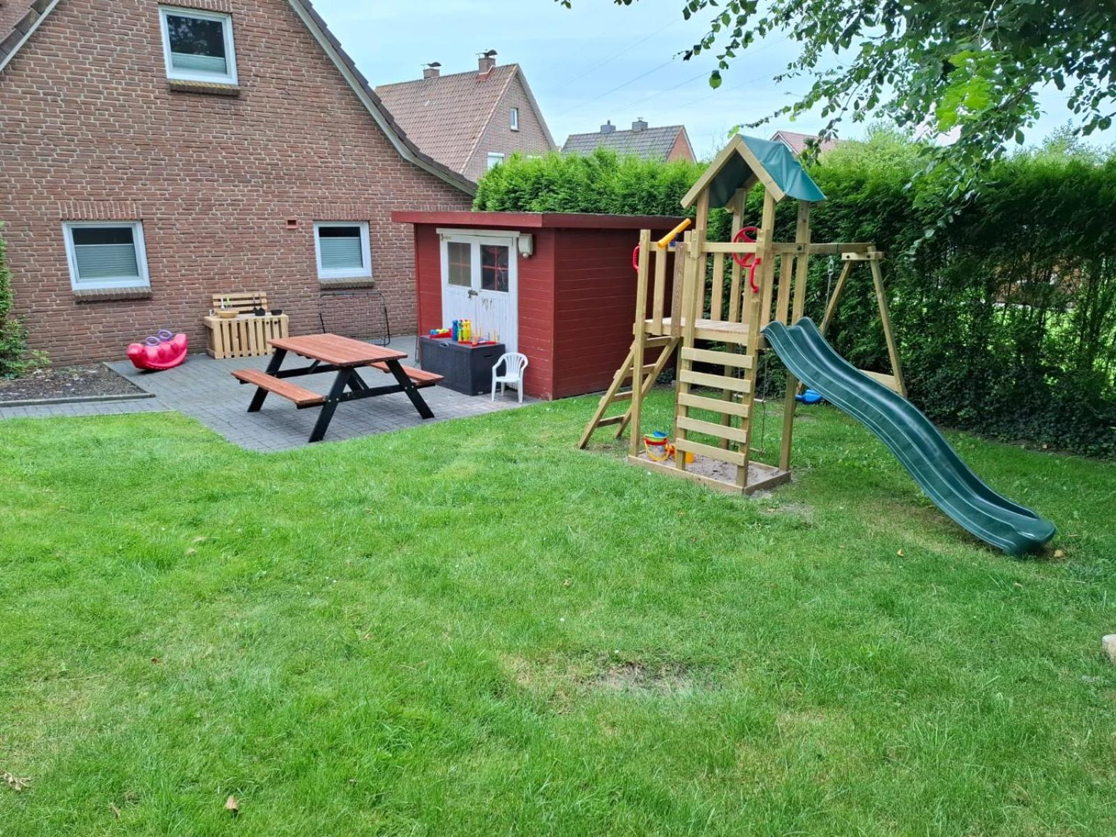Mienhus Apartments Ferienwohnung Fiete Norden Bagian luar foto